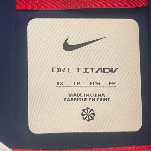 2024 Paris Nike Dri-fit ADV Full Zip Jacket Team USA Paralympics XS NEW - Picture 12 of 14